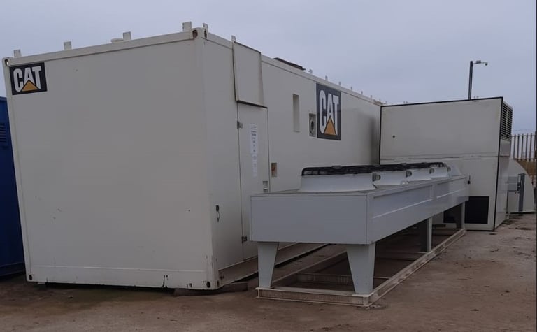 CAT CG170-20 2000 kW Natural Gas Generator