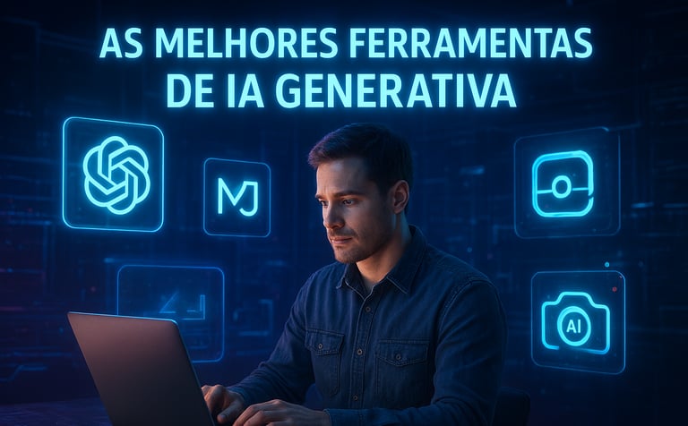 um homem sentado à mesa com um computador portátil