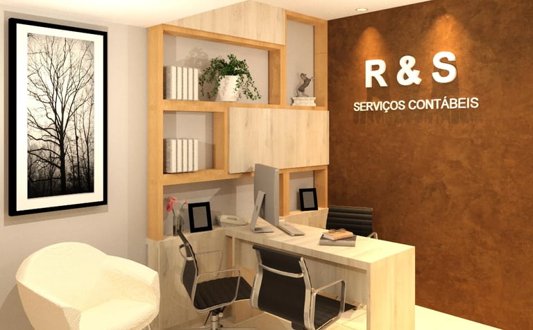 escritorio de contabilidade projeto de interiores corporativo