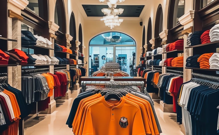 Clean retail store