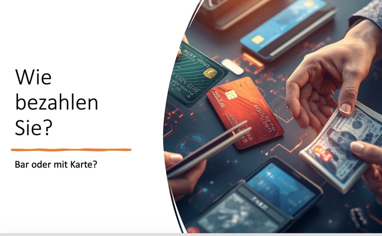 Learning how to pay in German using everyday vocabulary and real situations