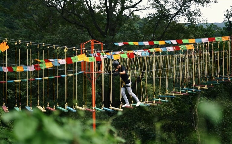 Rope Course Construction SAM Zipline