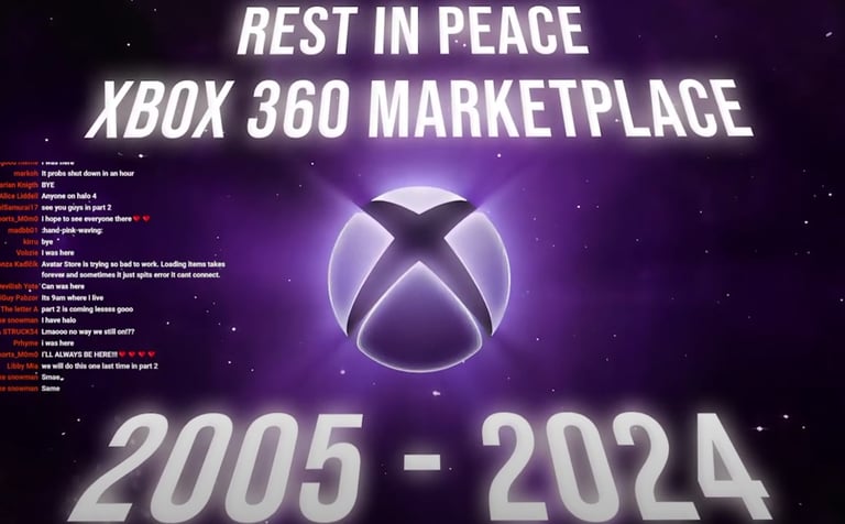 Xbox 360 Marketplace Laid to Rest