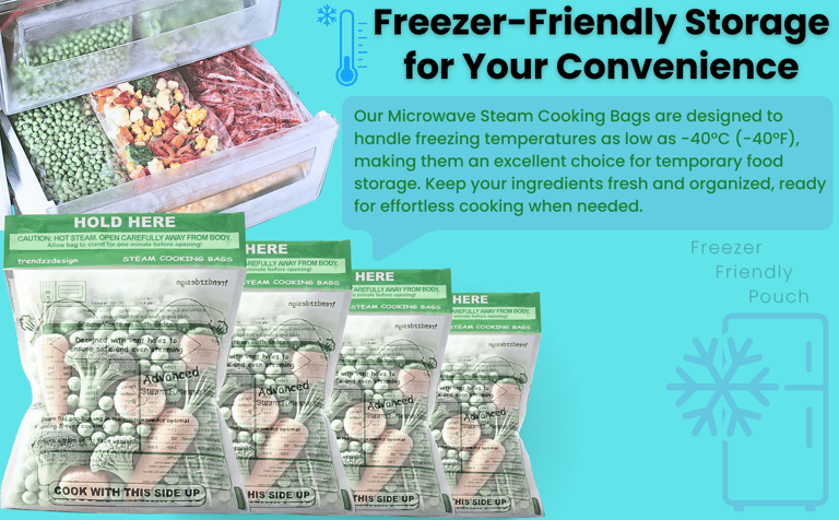 microwave steam cooking bags