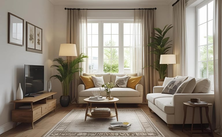 Living Room Design Ideas for Small Spaces