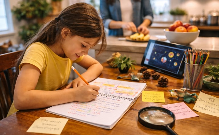 curious mind at work in the kitchen