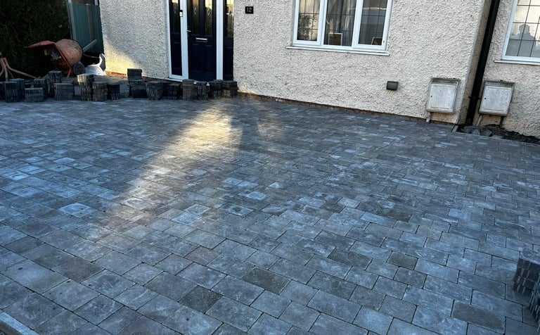 Sturdy and stylish driveway installed in Worcester