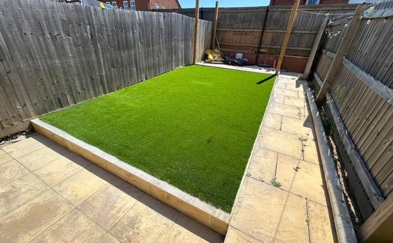 artifical grass installed by B R Building and Landscapes in kempsey