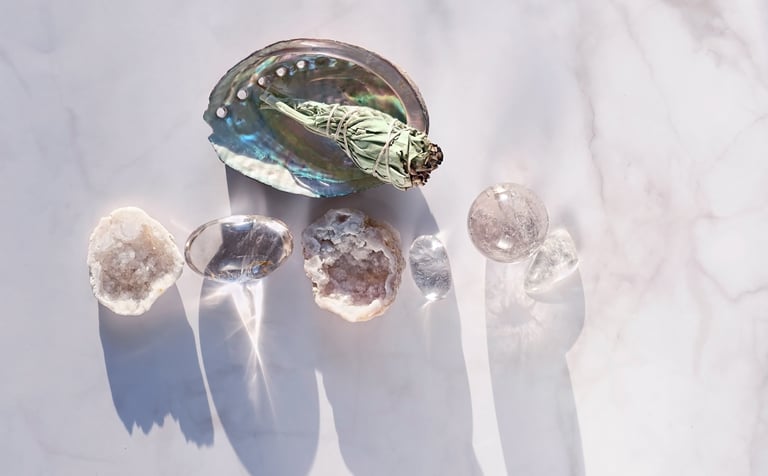 cristales y piedras de reiki