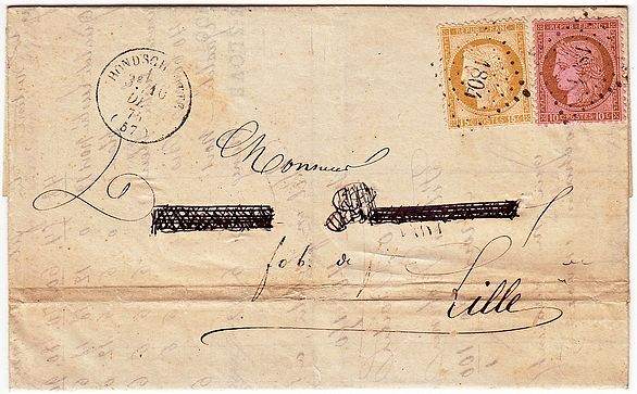 Losange Petits chiffres des Gros Chiffres 1804 et type 16.