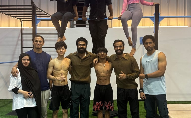 Calisthenics beginner workshop in Bangalore by Calibaf