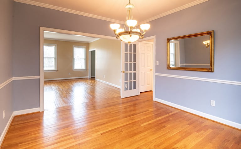 clean empty home