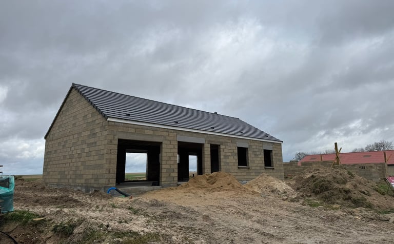 Construction d'un pavillon dans la Marne par MTC