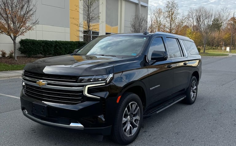 luxyry fleet, limo service, black car service, chauffeur charlotte nc