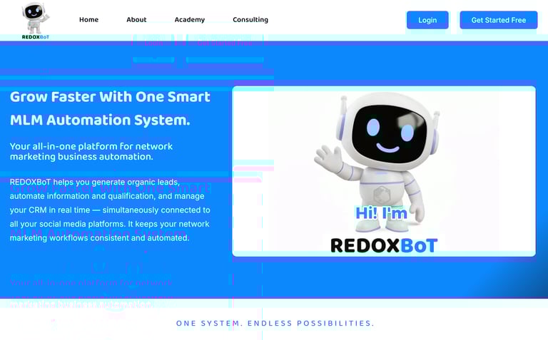 a screenshot of redox-bot.io