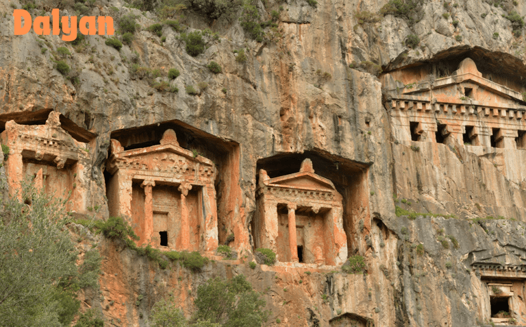 Lycian Rock Tombs in Dalyan