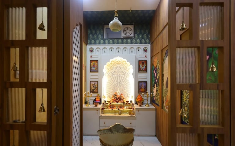 Deepa Bajaj Design Studio-Mandir Design