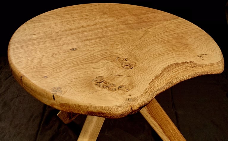 Live Edge Coffee Table angle view