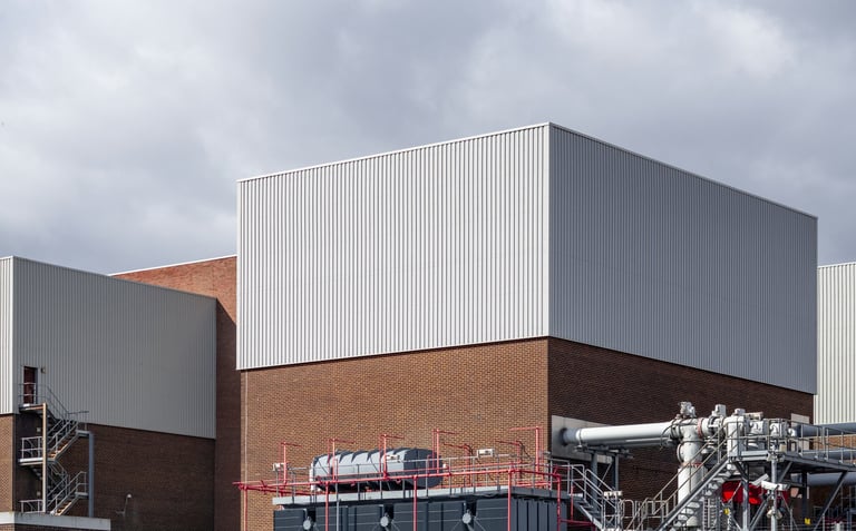 Imagem de uma planta industrial