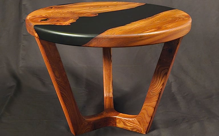 Round Coffee Table angle view