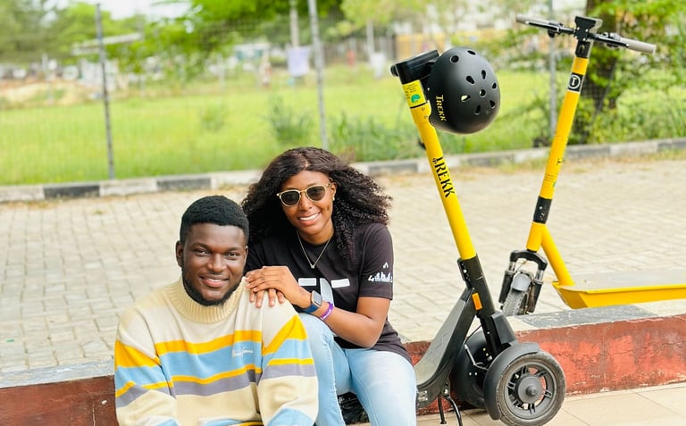 sharing lovely memories on Trekk Scooters