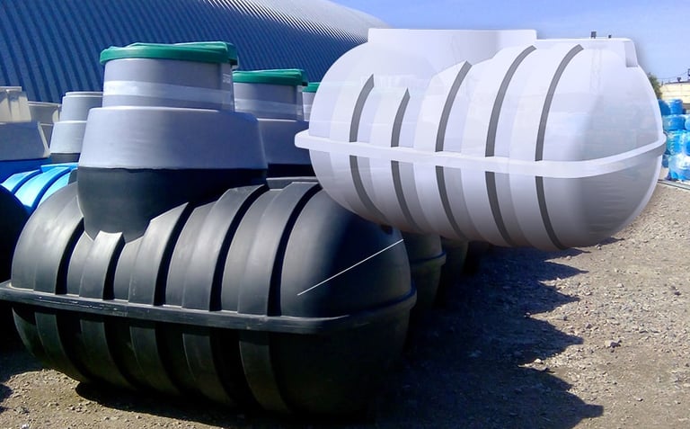 Custom weather/corrosion-resistant PDCPD enclosures.Sewage Treatment Tank Shell and Pipes