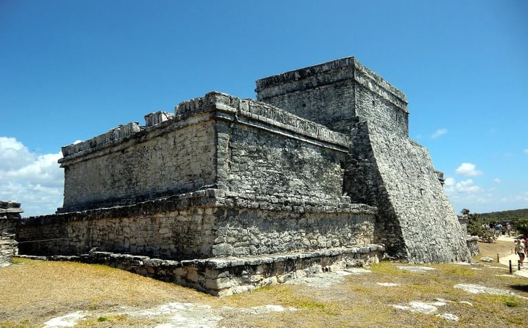 Tulum, Mexico - Tulum National Park, Mayan ruins