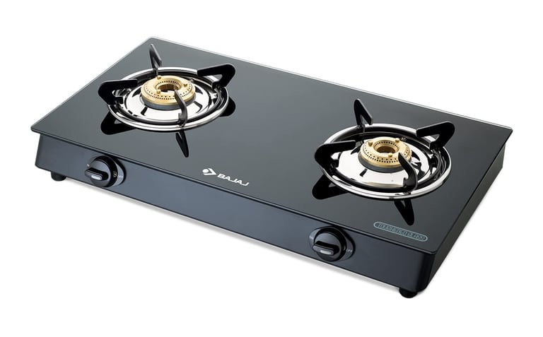 2 burner gas oven