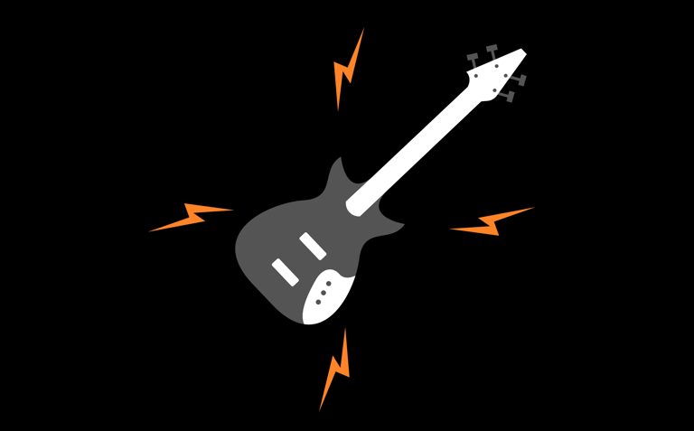 a guitar player's guitar playing a guitar