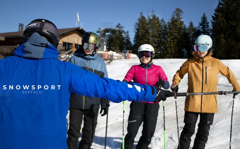 private ski and snowbaord lessons in Seefeld