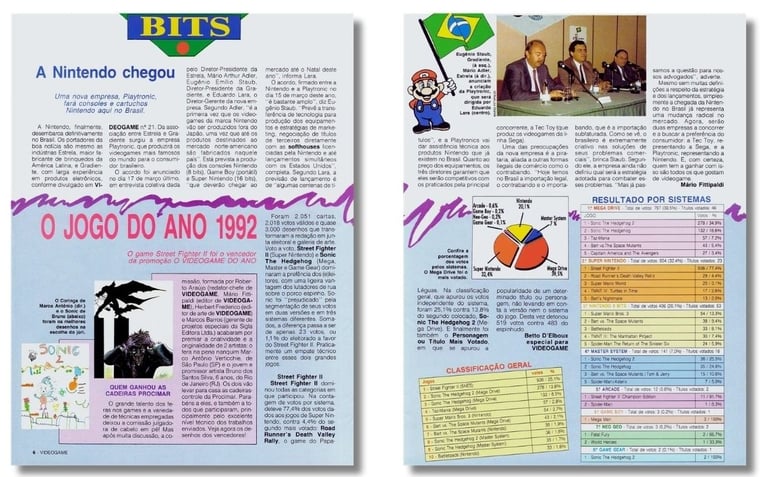 Revista Video Game edição 25 de Abril de 1993
