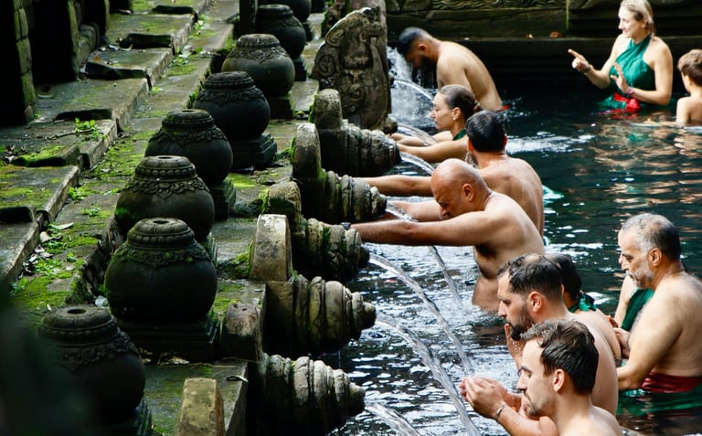 Purification Ceremony at Tirta empul Temple