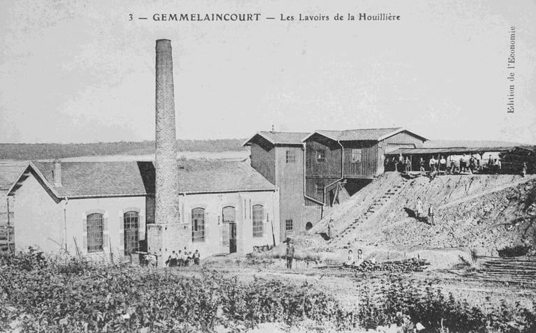 Die Waschhäuser der Kohlegrube, les lavoirs de la Houillère