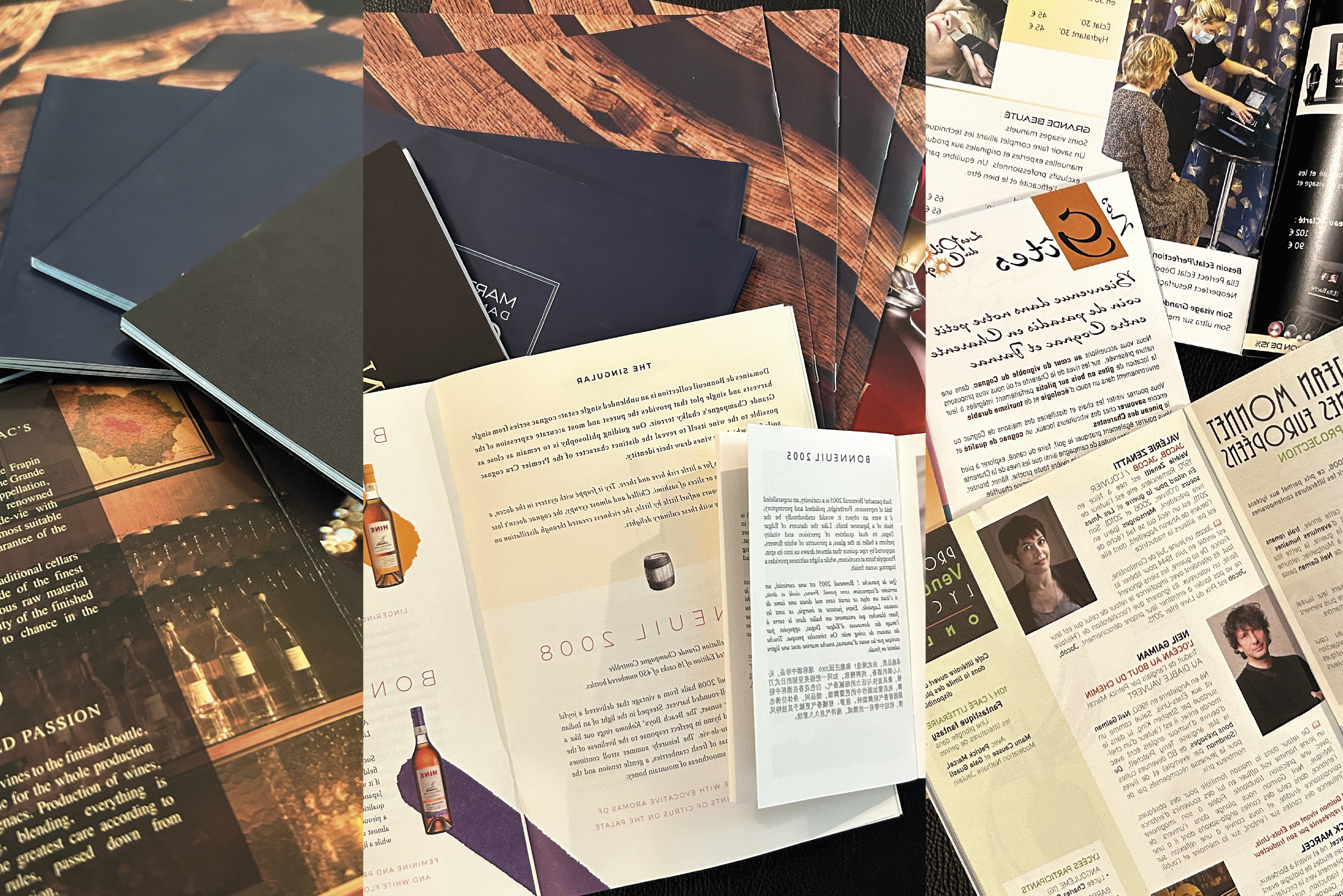 création brochures magazines