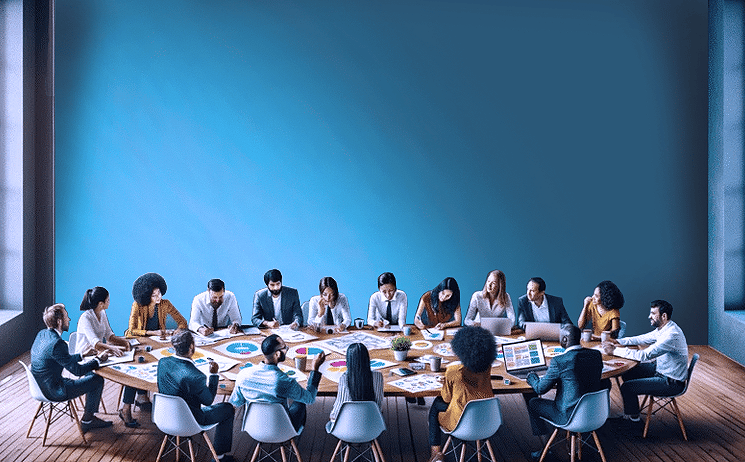 table ronde, lien vers coaching collectif