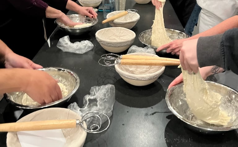 Sourdough stretch & fold