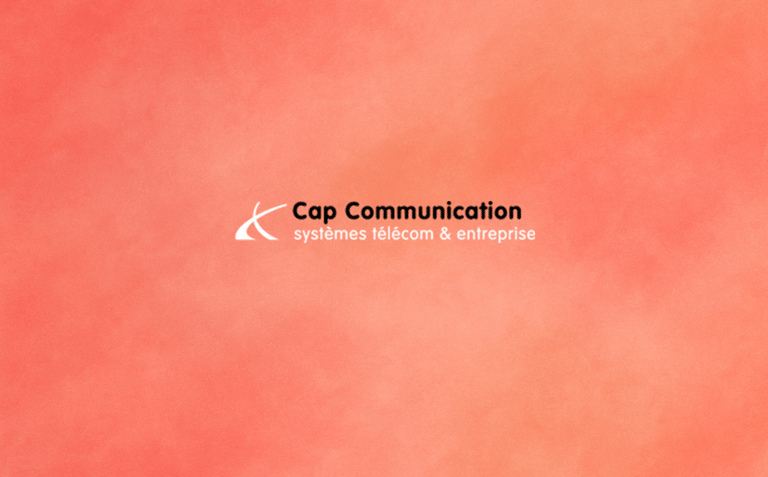 a red and white background with a white and black logo