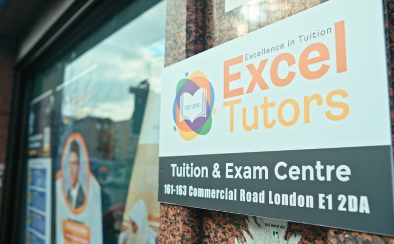 Independent JCQ-approved A-Level exam centre at Excel Tutors