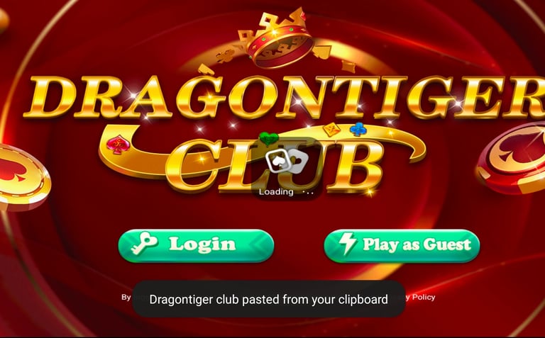 Dragon Tiger Club Game