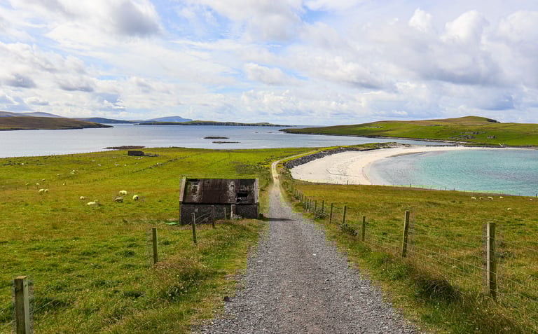 Minn Beach Shetland