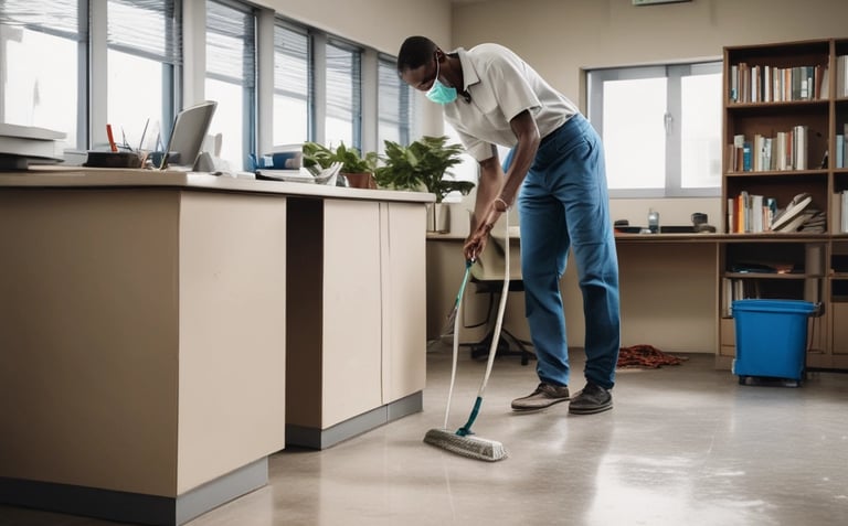 Illustration of a three-step process with icons and numbers.