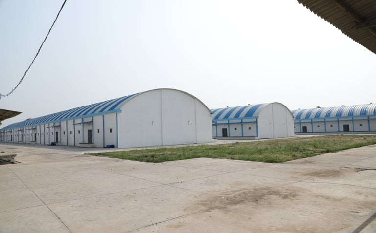 FCI Warehouse with self Support Roof