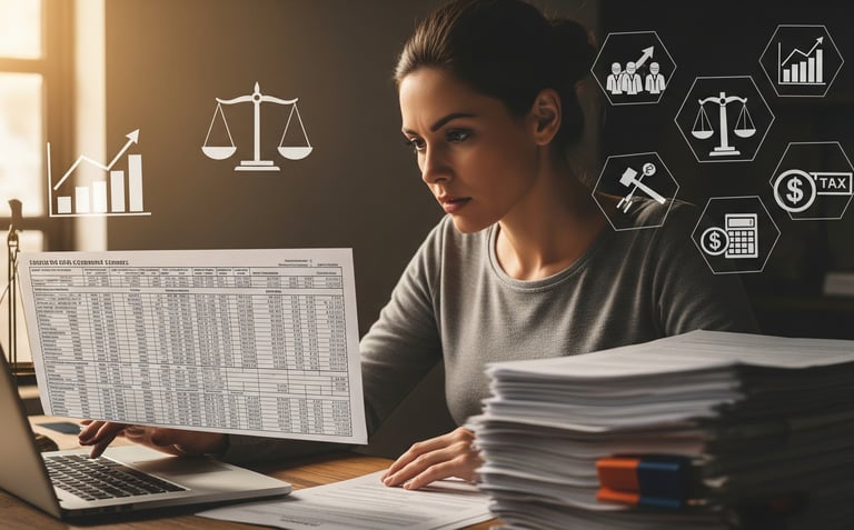 EMPRESÁRIA CONFUSA ANALISANDO CNAE'S