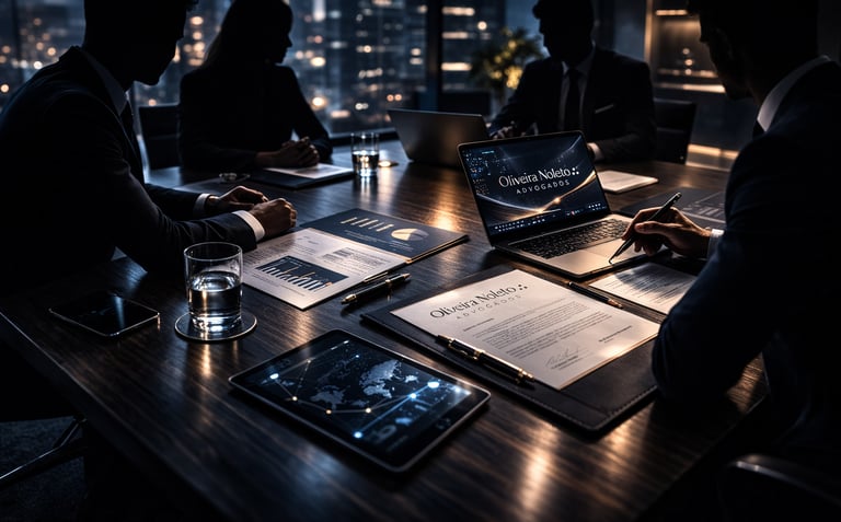 Advocacia empresarial e societária. Oliveira Noleto Advogados