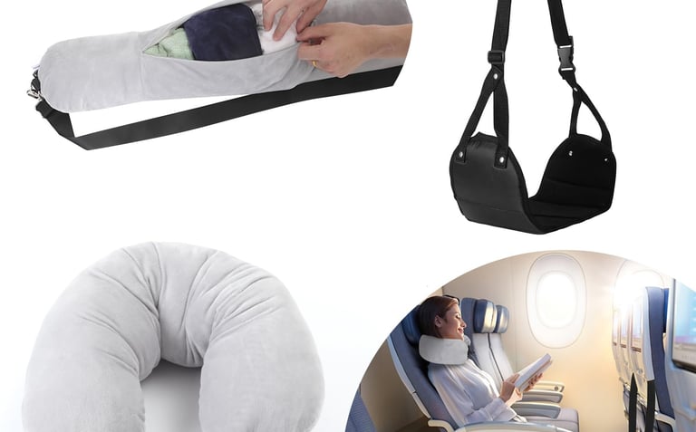 2 in 1 travel neck pillow