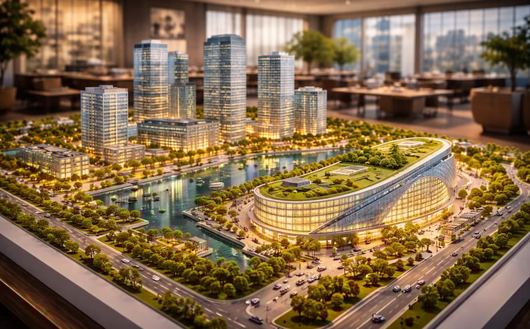 maquetas de construcción, maquetas a escala profesional, maquetas arquitectónicas,