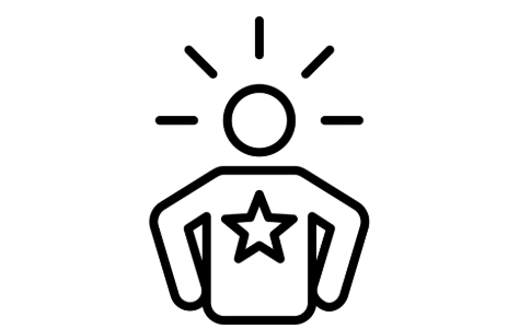 Icon for confidence-building routines – PhD mentor techniques to manage nerves & project confidence