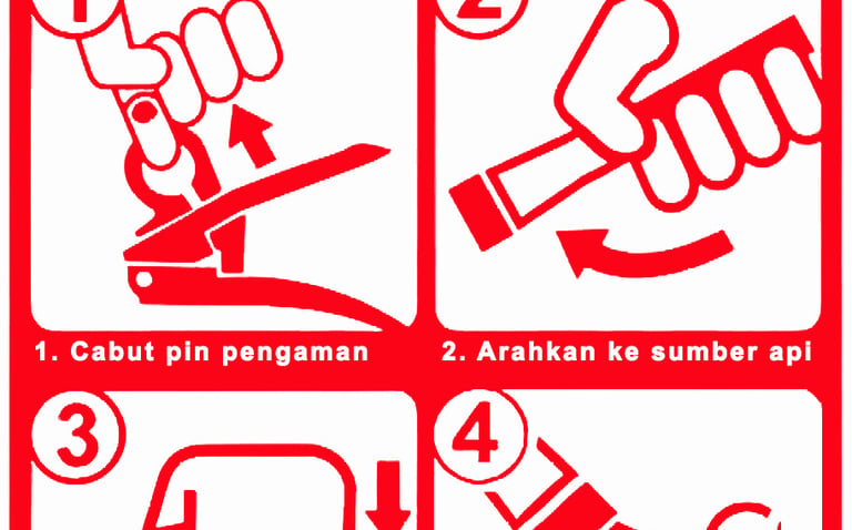 Petunjuk penggunaan APAR
