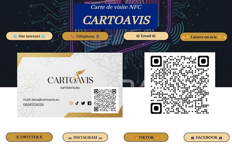 carte de visite cartoavis 