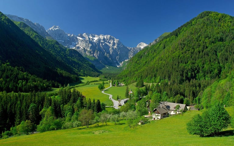 slovenia private driver ljubljana tours Logarska walley Rinka waterfall